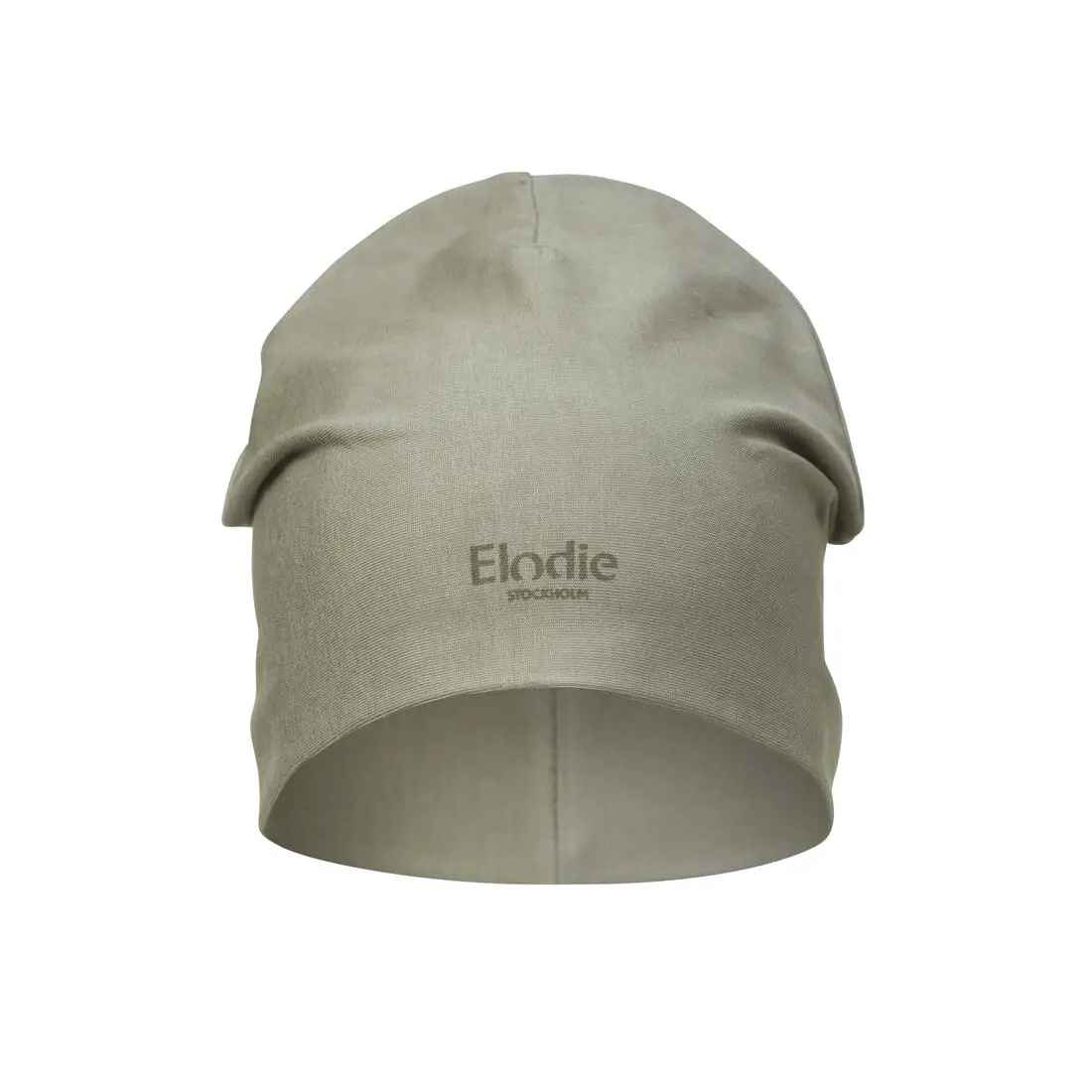 Elodie Details Bavlnená čiapka Logo Beanies  - Olive Green 1-2 roky