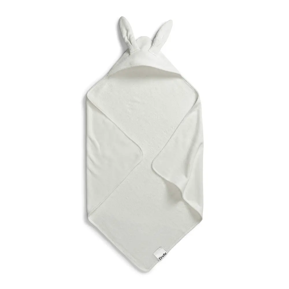 Elodie Details Osuška s kapucňou - Vanilla White Bunny