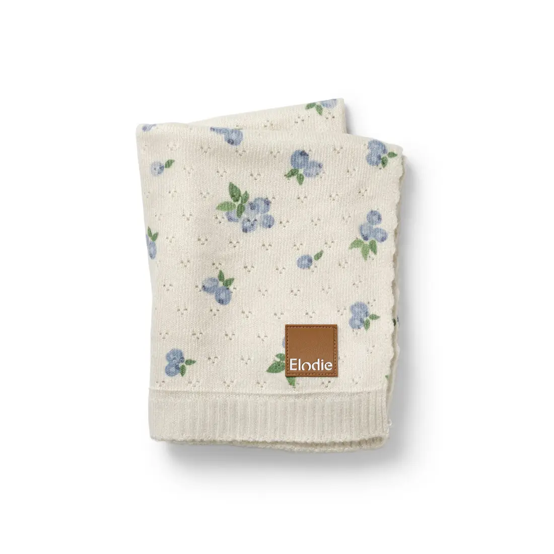 Elodie Details Pletená deka - Pointelle Blanket - Blueberry Bliss