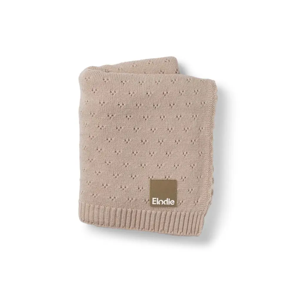 Elodie Details Pletená deka - Pointelle Blanket - Blushing Pink