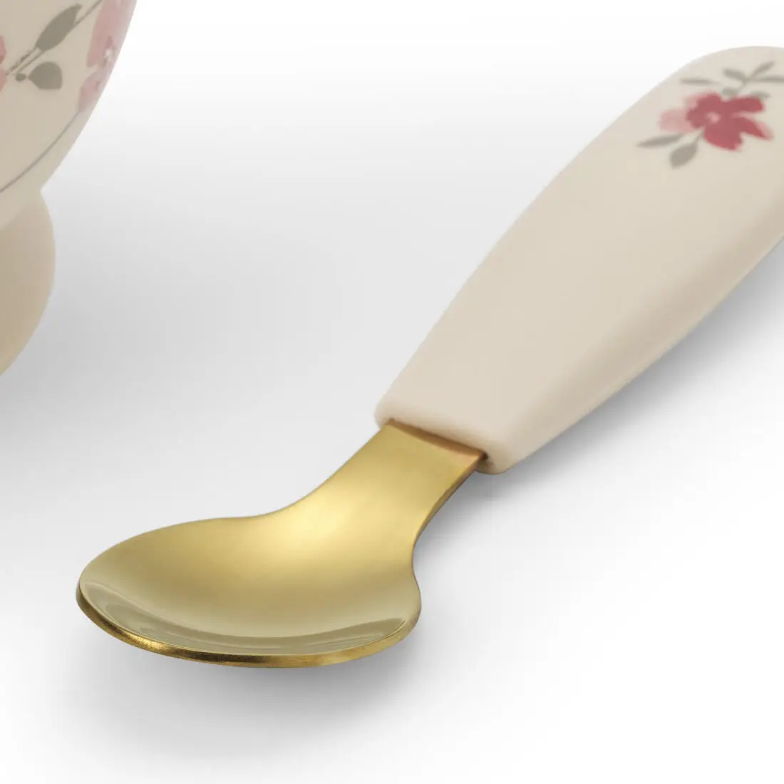 Elodie Details Silikónová miska s lyžičkou - Vintage Florals