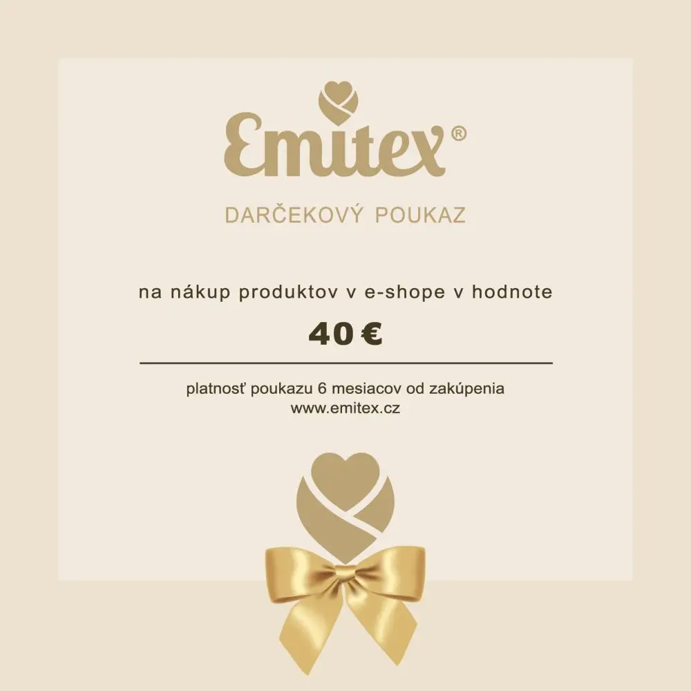 DARČEKOVÝ POUKAZ 40 €