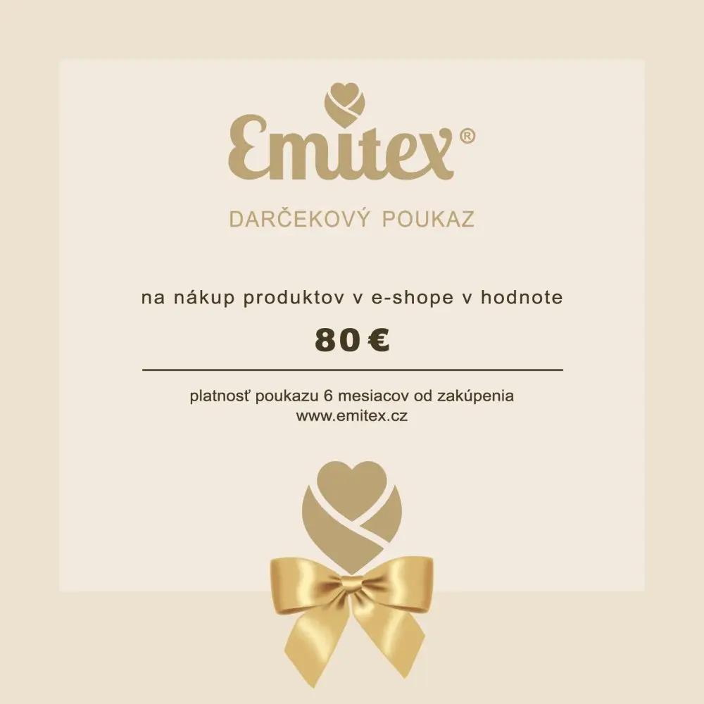 DARČEKOVÝ POUKAZ 80 €