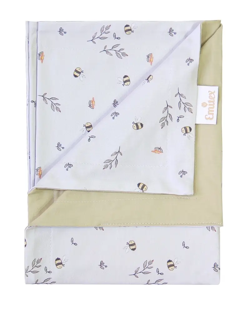 Deka letní 70x100 Little Bee + Green Stone
