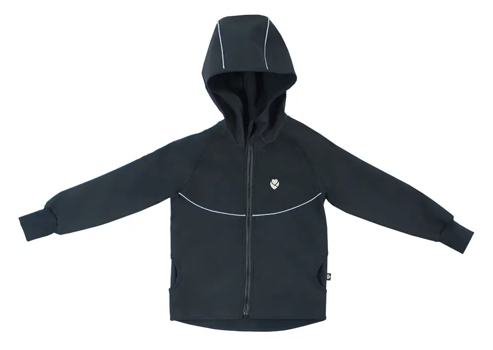 Emitex Detská Soft bunda Black
