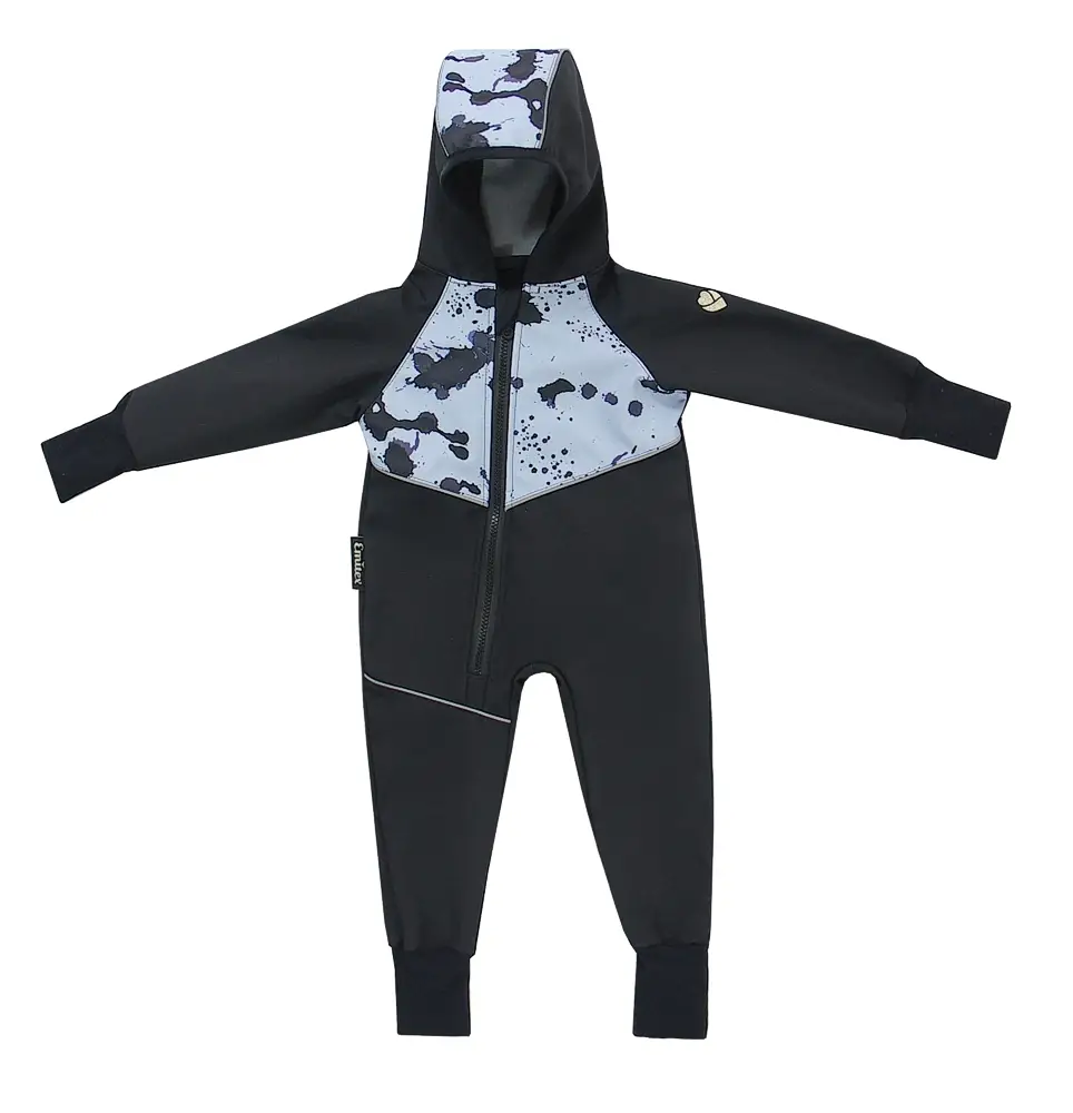 Emitex Detská Soft kombinéza Blue Splash