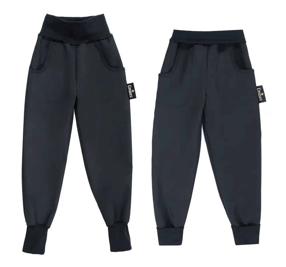 Emitex Detské Soft nohavice Black