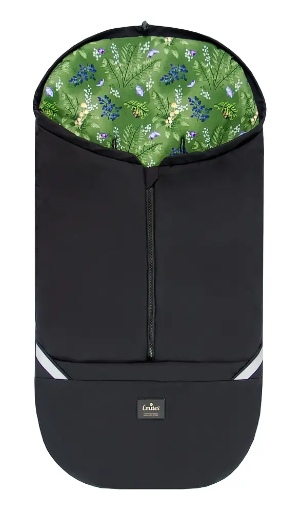 Fusak 2v1 Cocoon Softshell Black + Fairytale Woodland