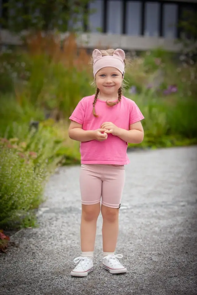 Kraťasy SIMPLE Misty rose