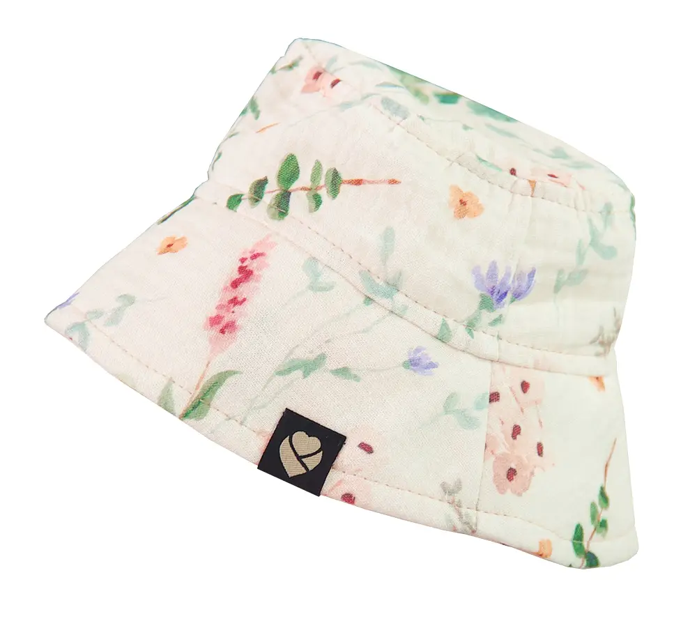 Letní klobouček mušelínový Forest Blossom