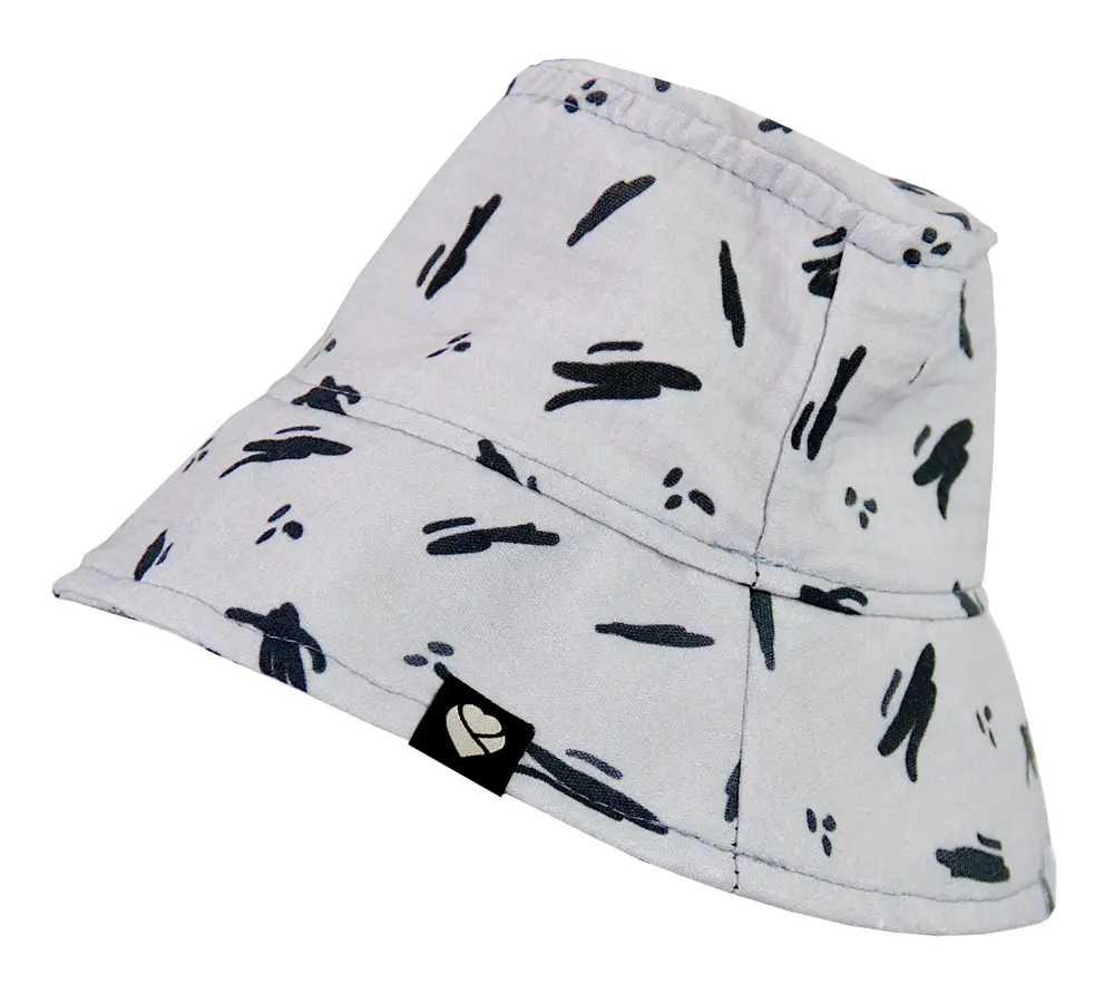 Emitex Letný klobúčik mušelínový Crazy notes