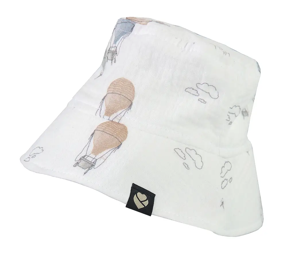 Emitex Letný klobúčik mušelínový Magic Sky