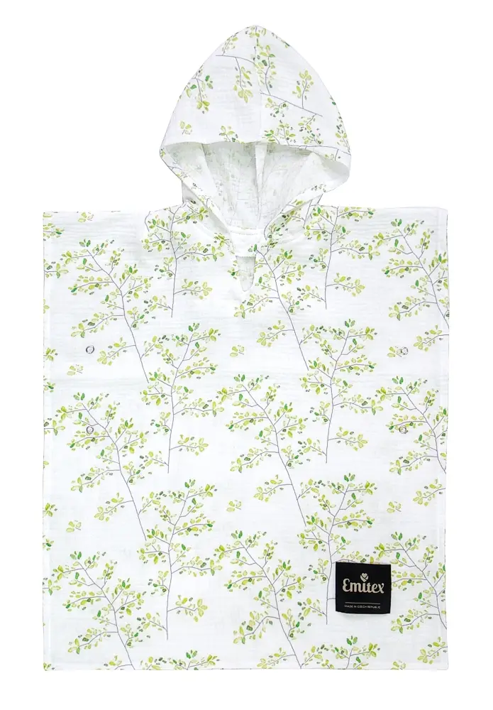 Emitex Mušelínové pončo Pure Nature