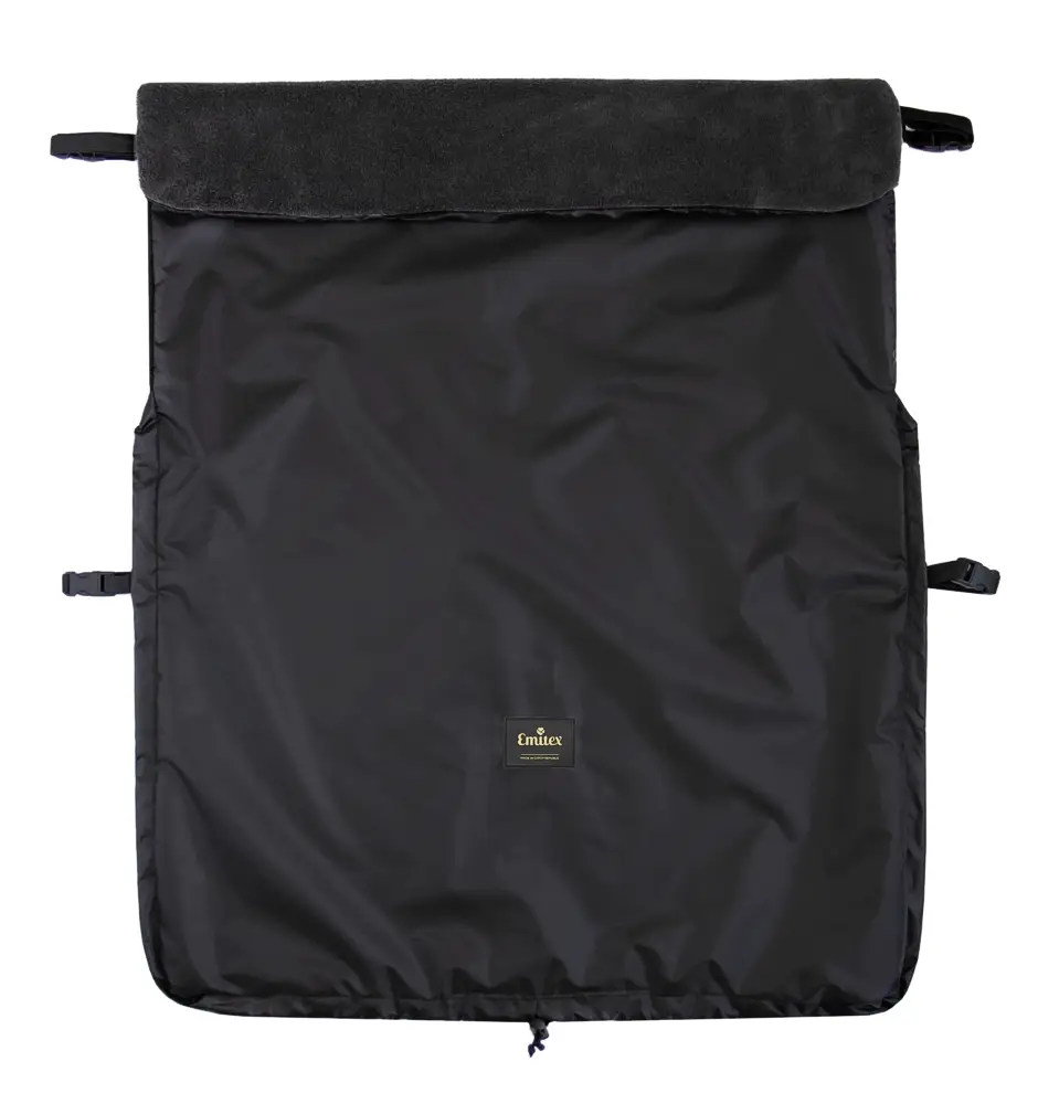 Emitex Nepadacia deka čierna + velvet čierna