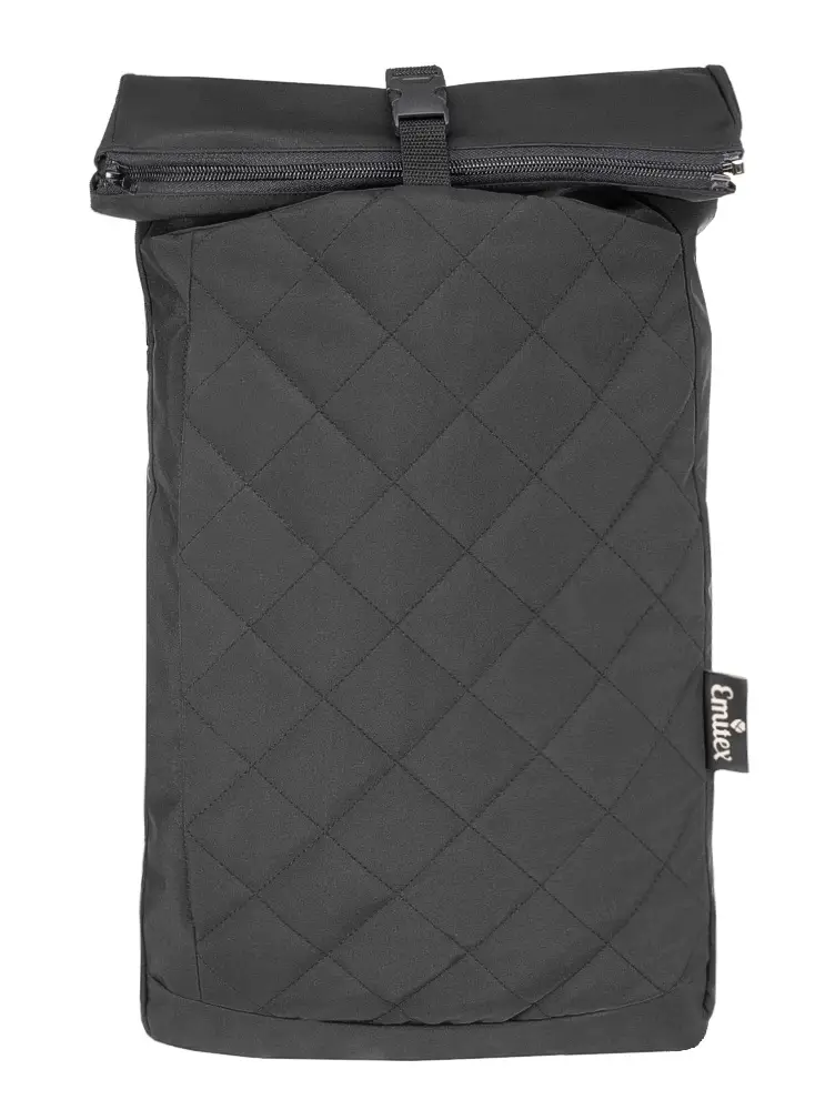 Emitex Rolovací batoh Emitex Rolltop softshell čierny