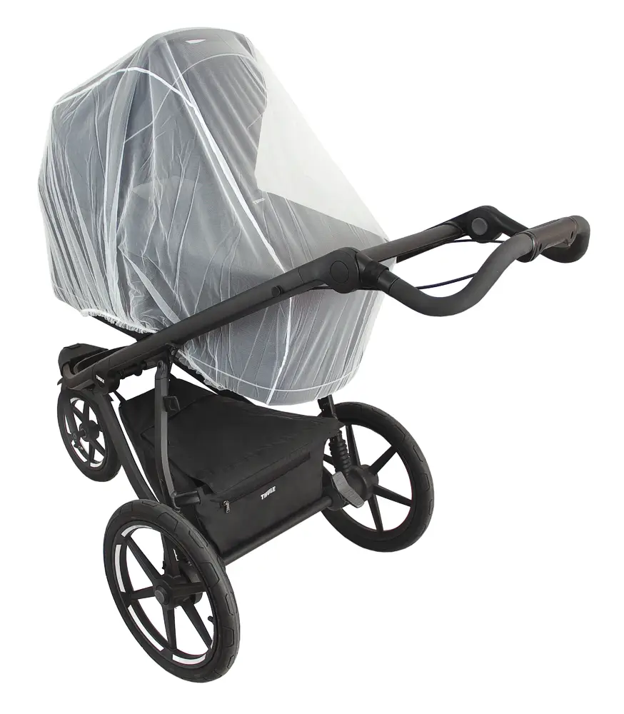 Emitex Sieť proti hmyzu na kočík - biela