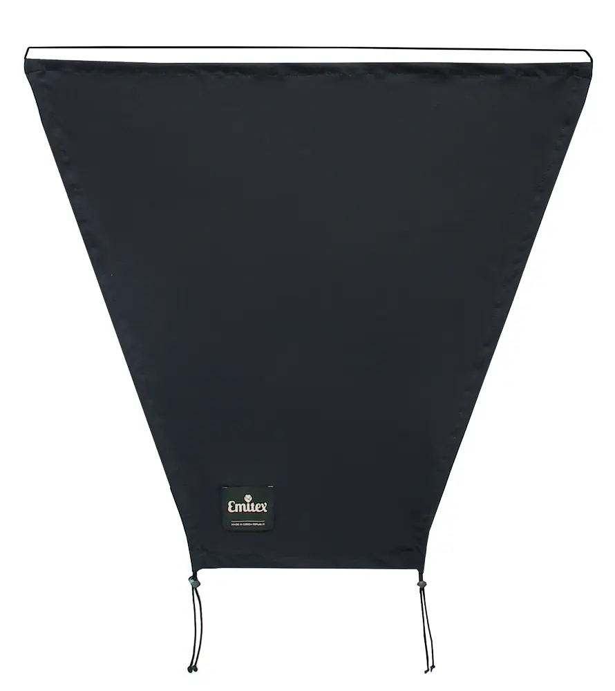 Emitex Slnečná clona Black