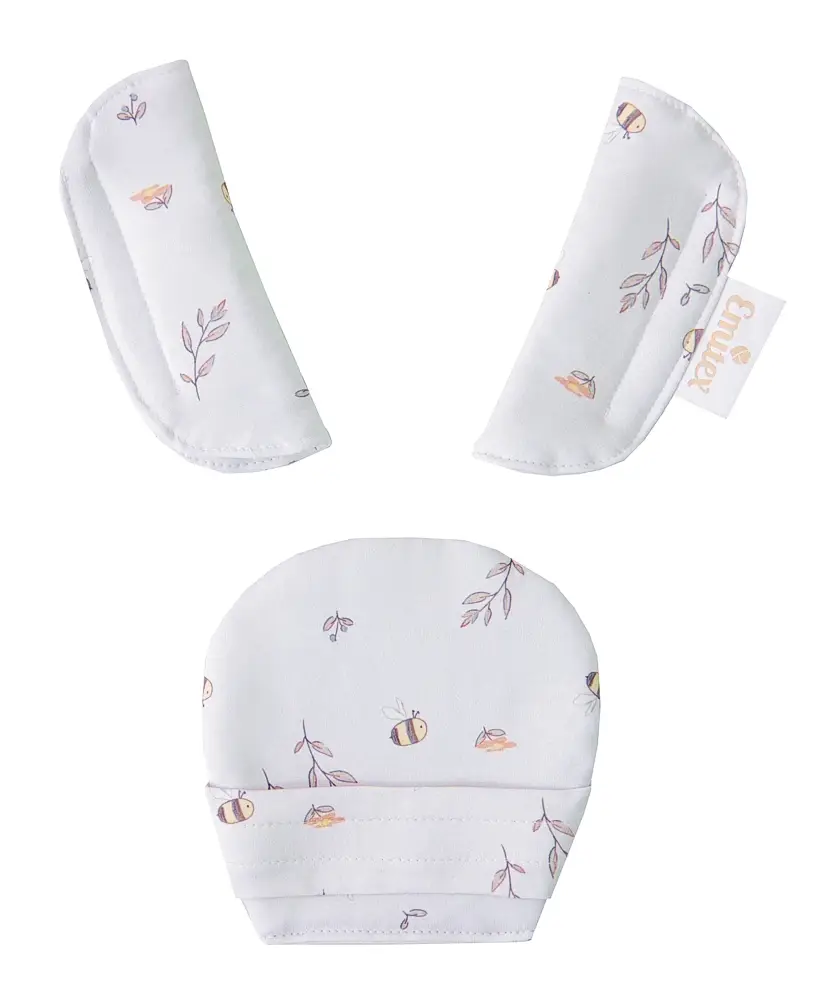 Emitex Súprava polstrovania pre 3-bodové pásy Little Bee