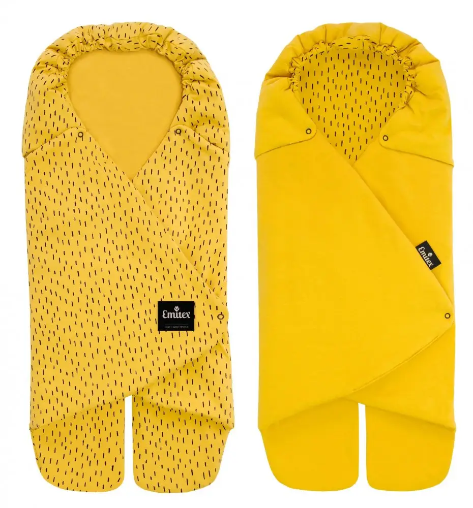 Zavinovačka BEA čárky hořčicová, oboustranná