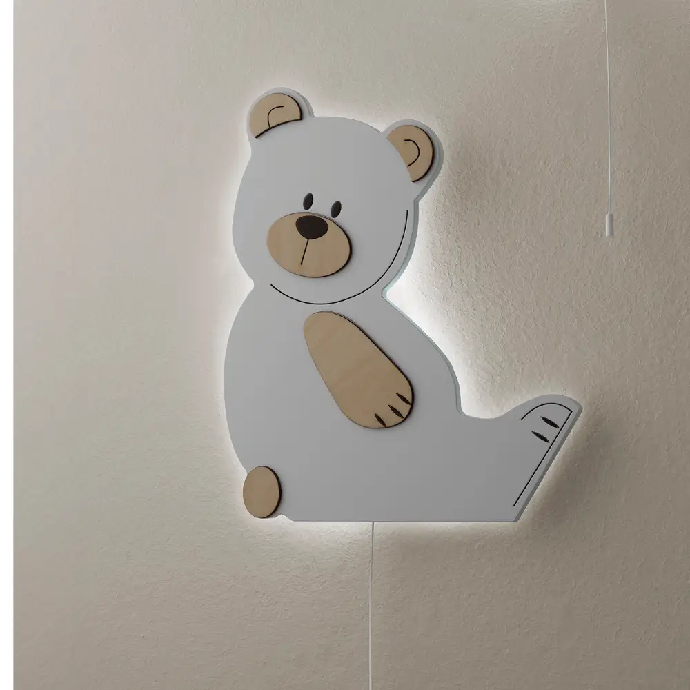 Erbesi Lampa na stenu Cucu macko sediaci