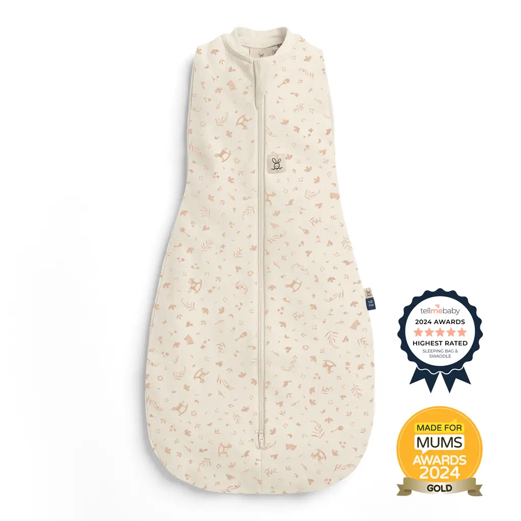 ERGOPOUCH Zavinovačka a vak na spanie 2v1 Cocoon Lullaby  0-3m, 3-6kg, 1,0tog