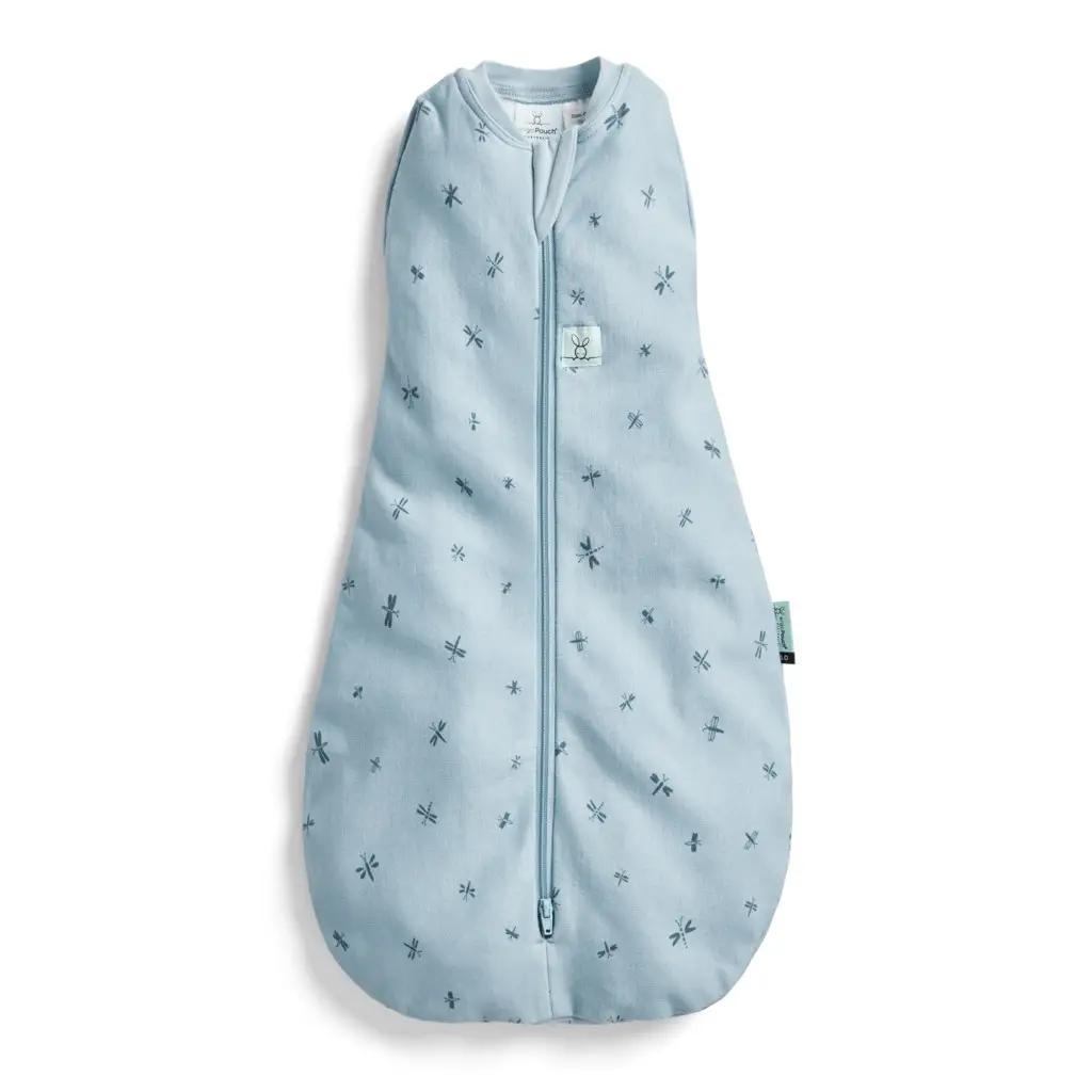 ERGOPOUCH Zavinovačka a vak na spanie 2v1 Cocoon Dragonflies 3-6 m, 6-8 kg, 1 tog