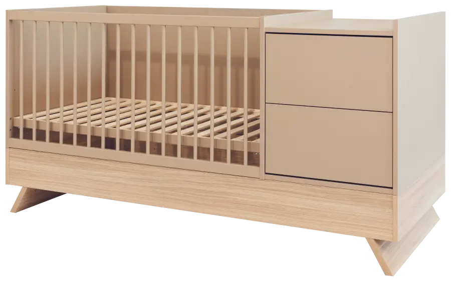Faktum Kombi postieľka Sienna 3v1 Cappuccino 70x120