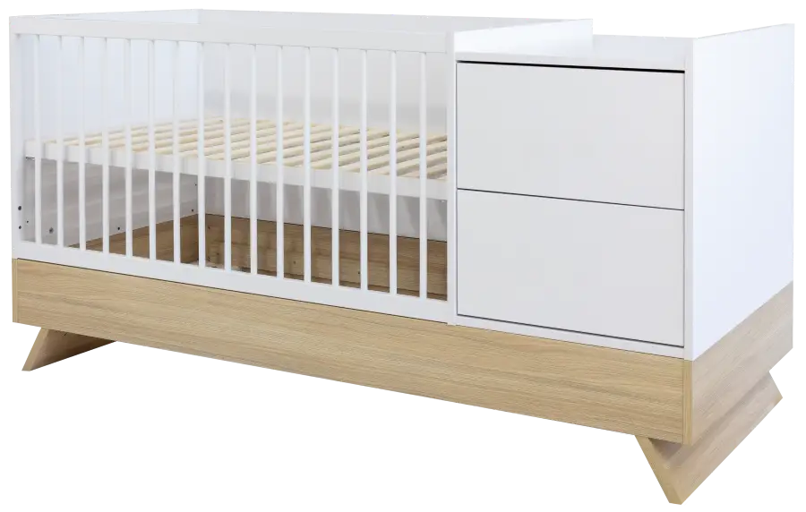 Faktum Kombi postieľka Sienna 3v1 White 70x120