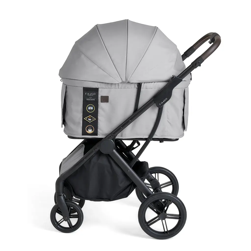 FIKAGO Kočík pre mačky / psov AGILE2 Soft Grey