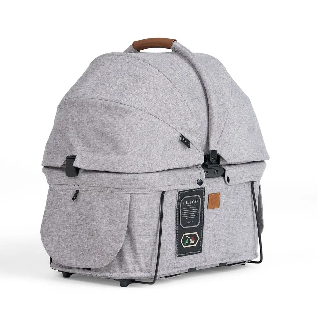 FIKAGO Nosič pre psov a mačky Sway2 Grey Husky