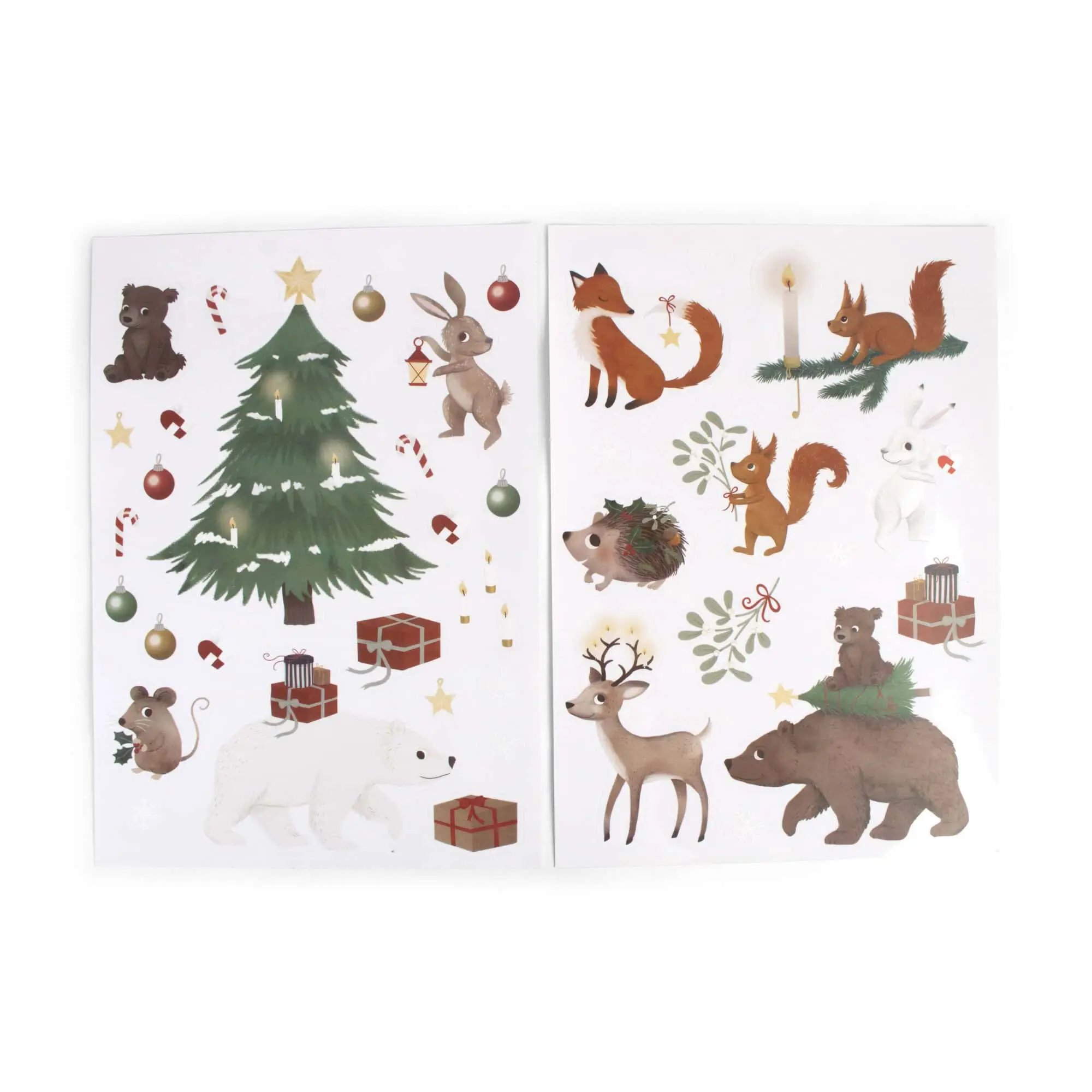 NÁLEPKY NA OKNO FILIBABBA - WONDER WINTER - FOREST FRIENDS