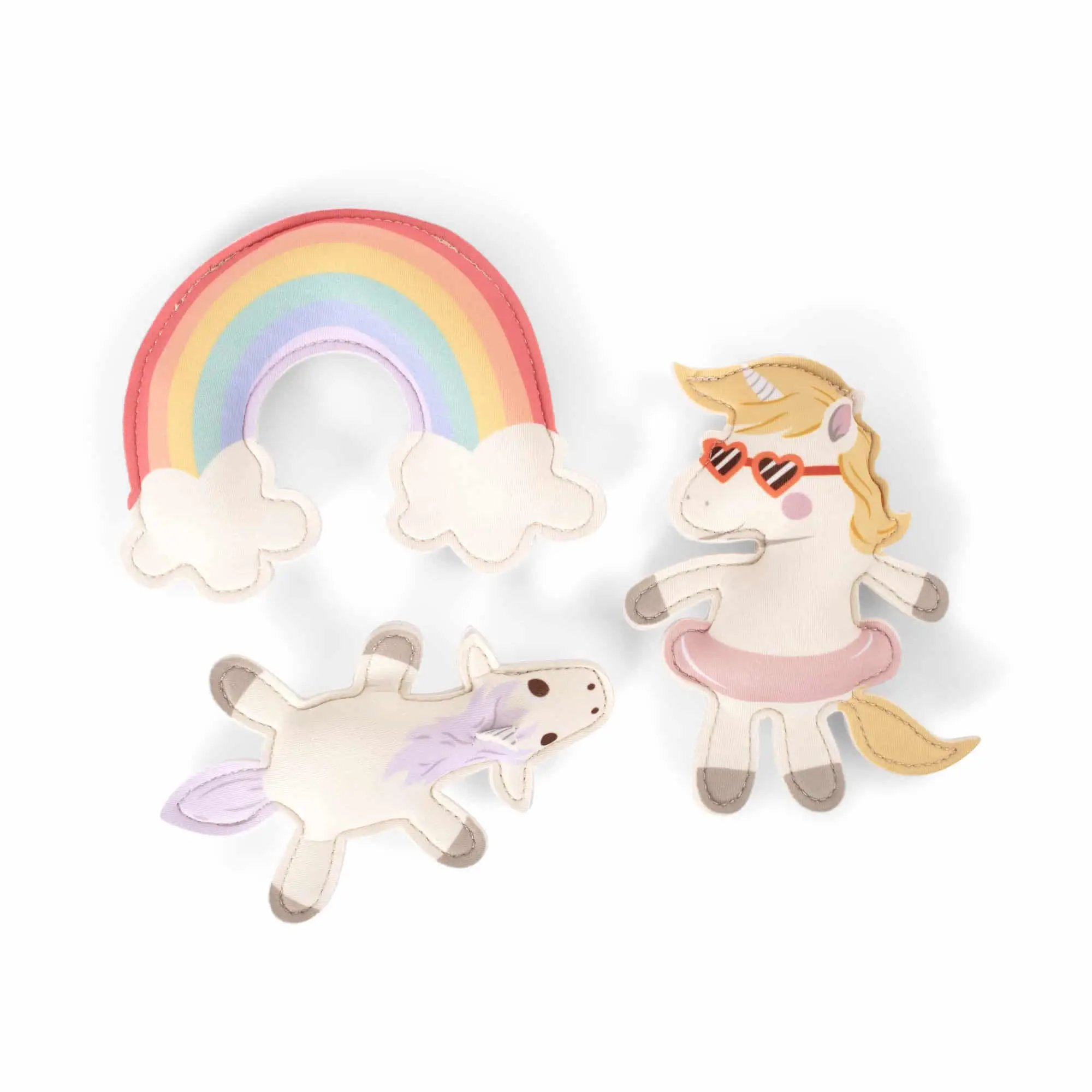 FILIBABBA NEOPRÉNOVÉ HRAČKY DO KÚPEĽA FILIBABBA - UNICORNS