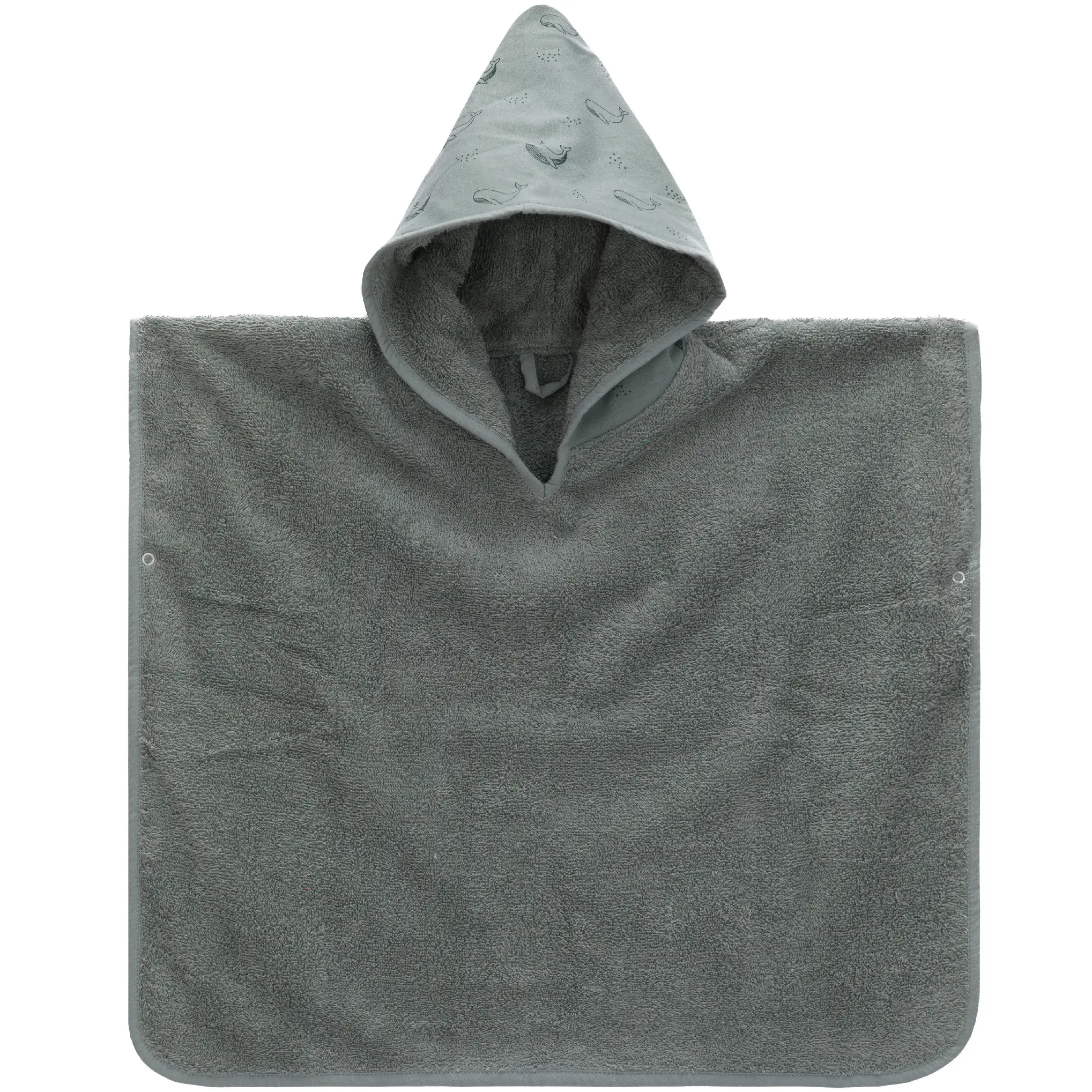 Fillikid dětské pončo whale green