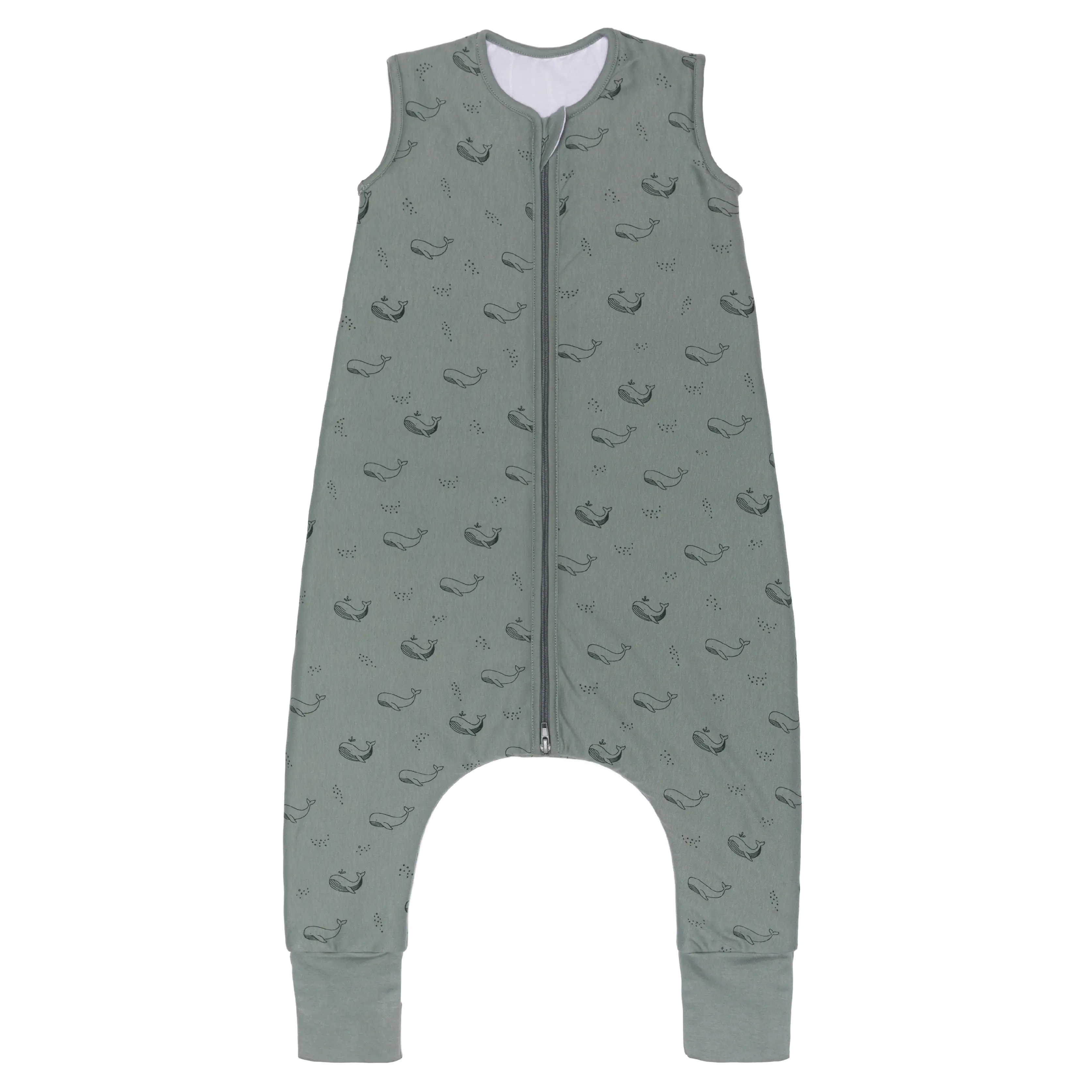 Fillikid Detský overal na spanie celoročný whale green vel. 80