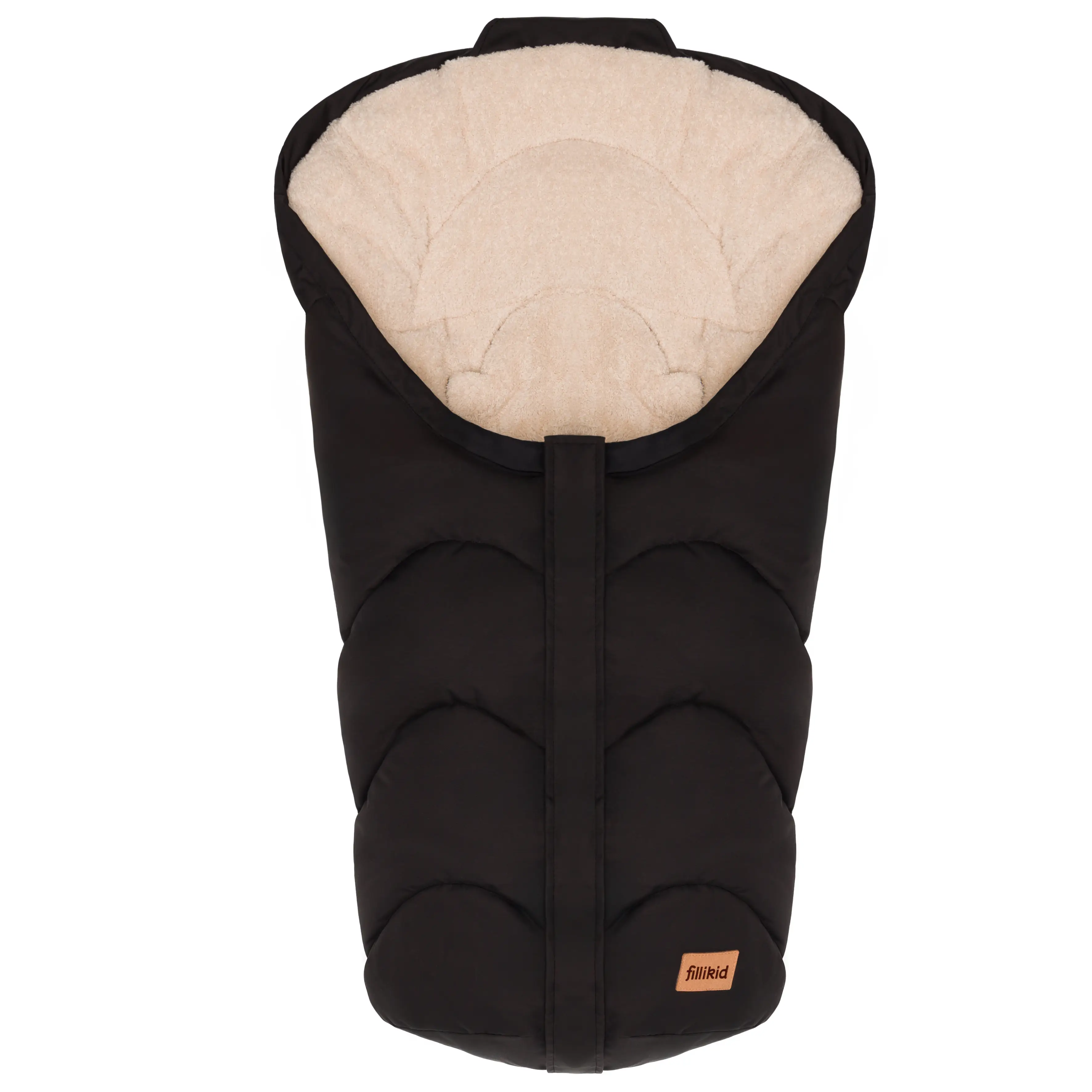Fillikid Fusak zimný Torre Gr.0 black, teddy plush