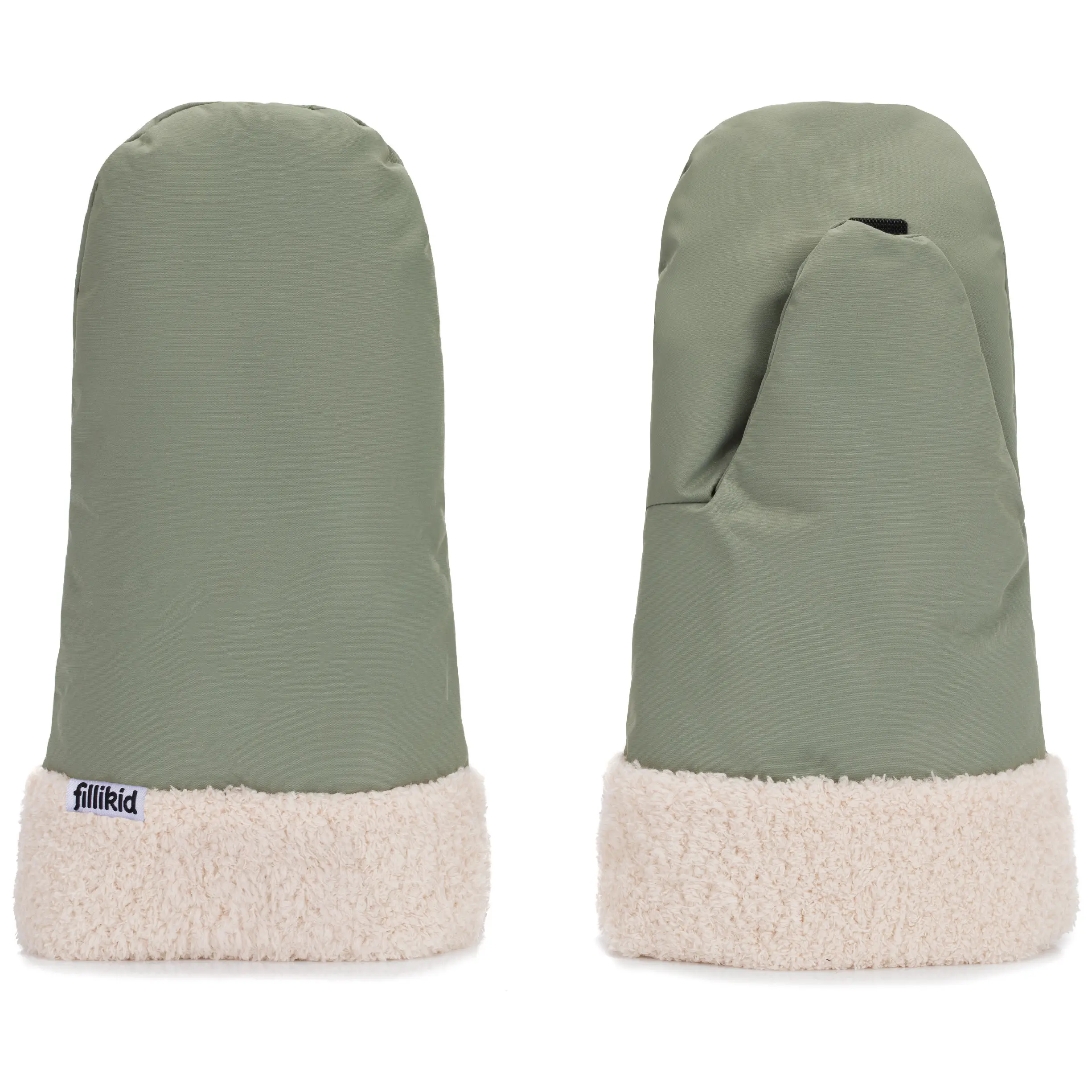 Fillikid Rukavice Nuuk Teddy sage