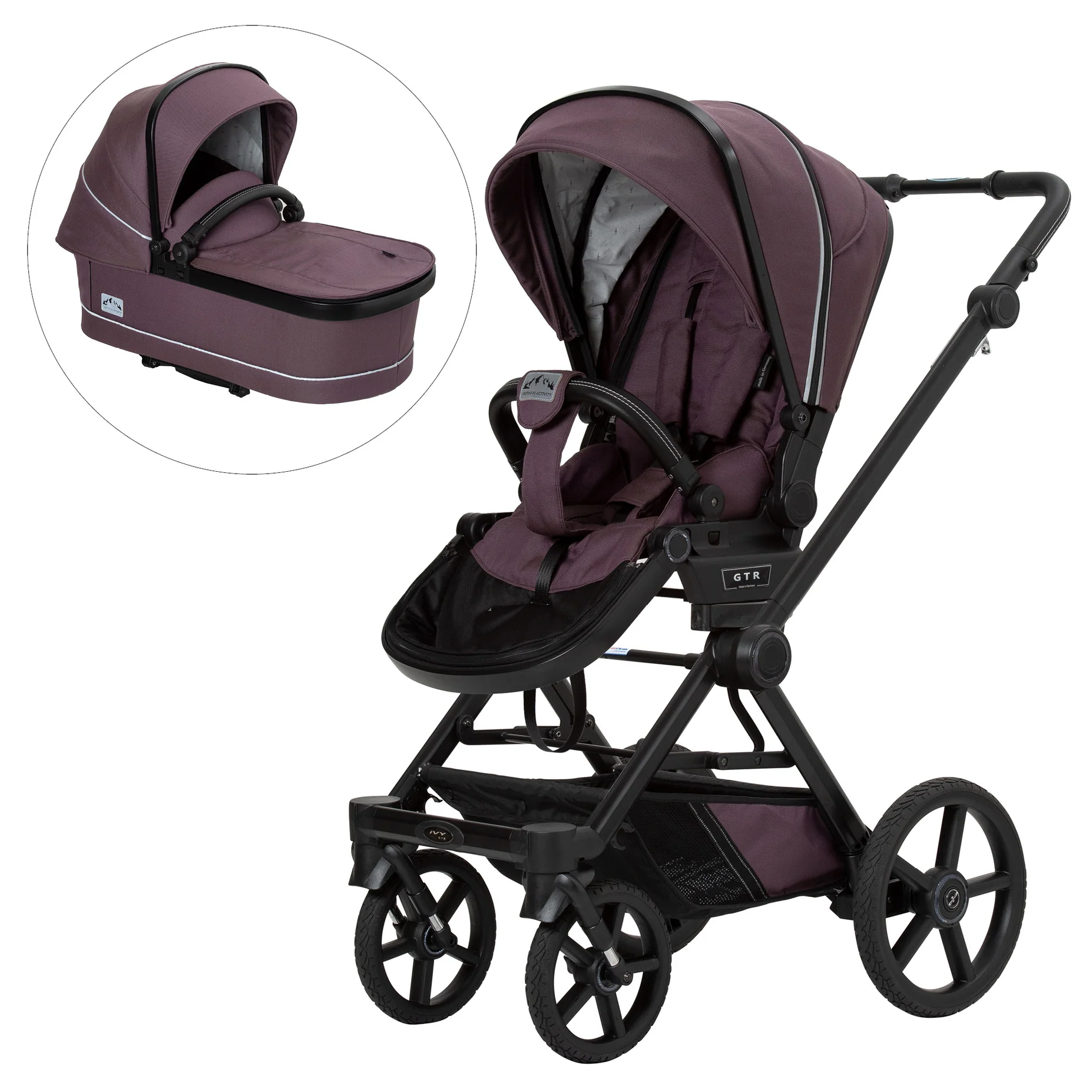 Hartan IVY GTR Outdoor Kombinovaný kočík 703 Amethyst