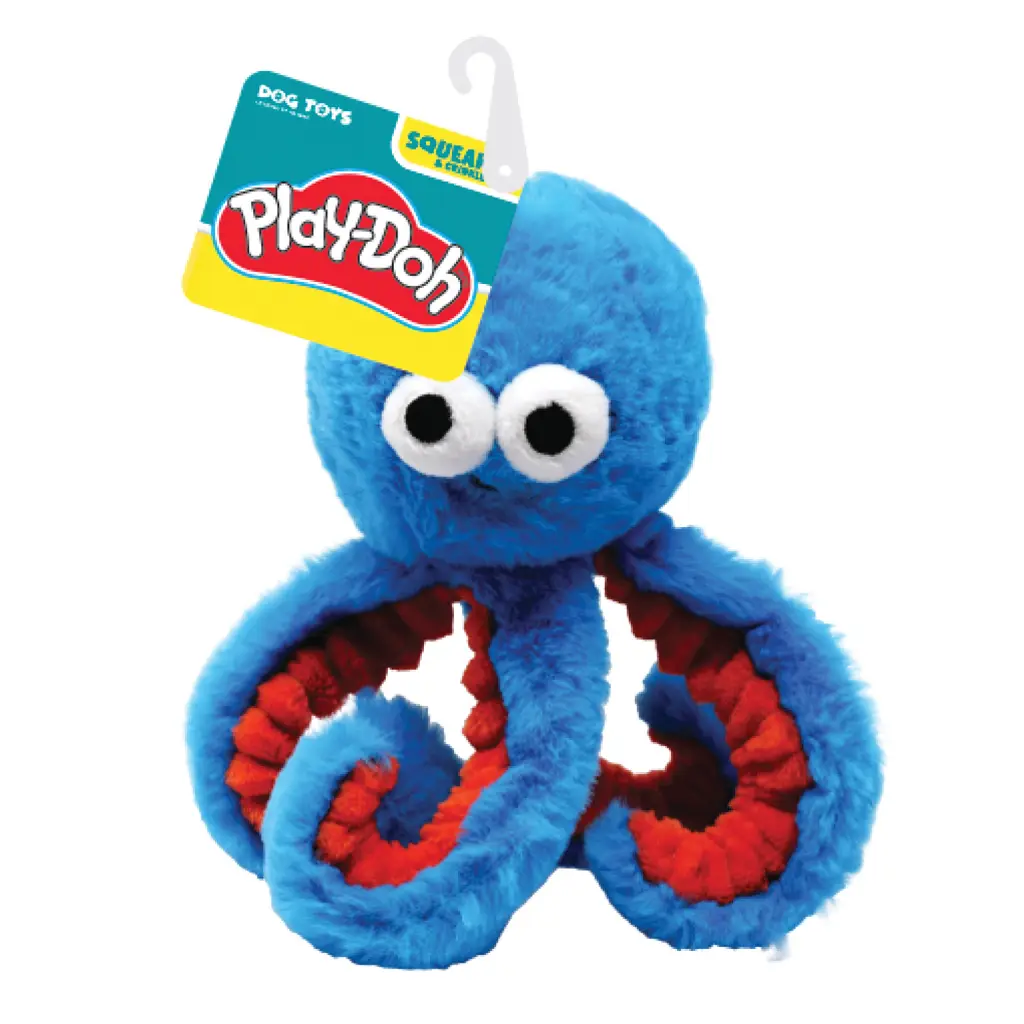 HASBRO Hračka pre psov Chobotnička Play Doh 16,5 cm