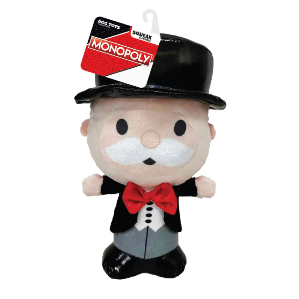 HASBRO Hračka pre psov Monopoly Mr. Money– 18 cm