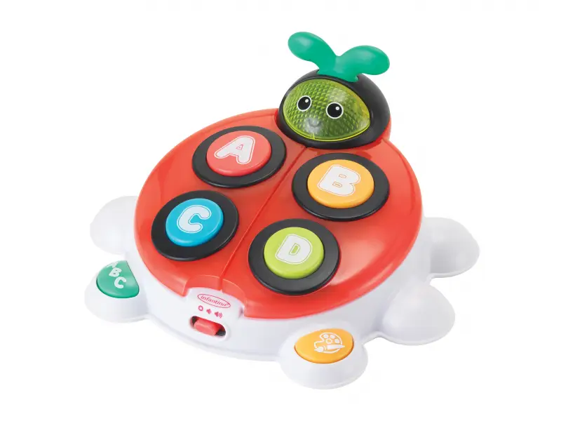 Infantino Hudobná lienka Alphabet & Colors