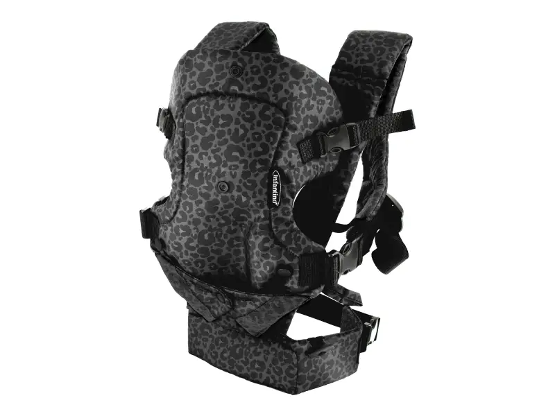 Infantino Nosič Flip 4v1 Convertible Leopard Black