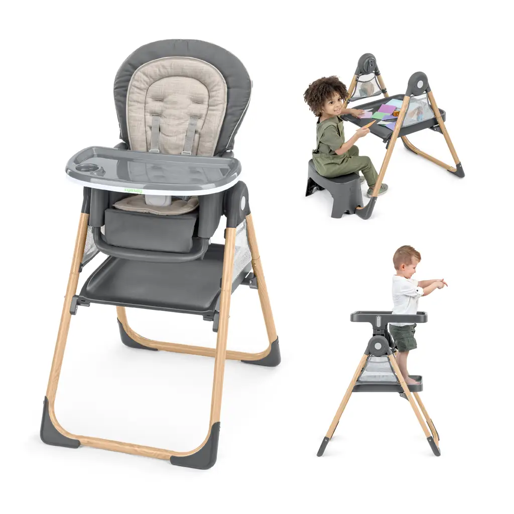 INGENUITY Stolička jedálenská multifunkčná Wesley™ 0m+ do 23kg