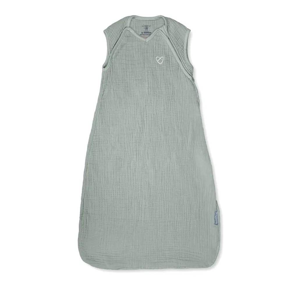 INGENUITY Vak spací mušelínový TOG 1,5 SwaddleMe™ Moss 3m+