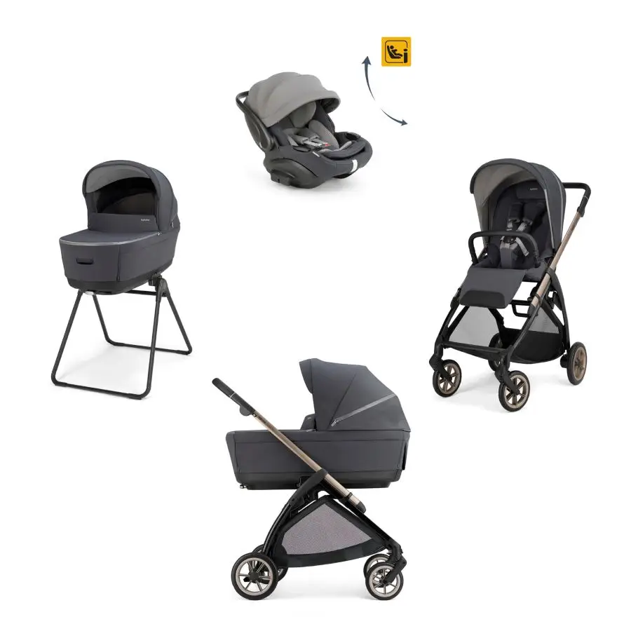 Inglesina Kočík Electa Darwin Recline Evo 4v1 2026 Garage Grey