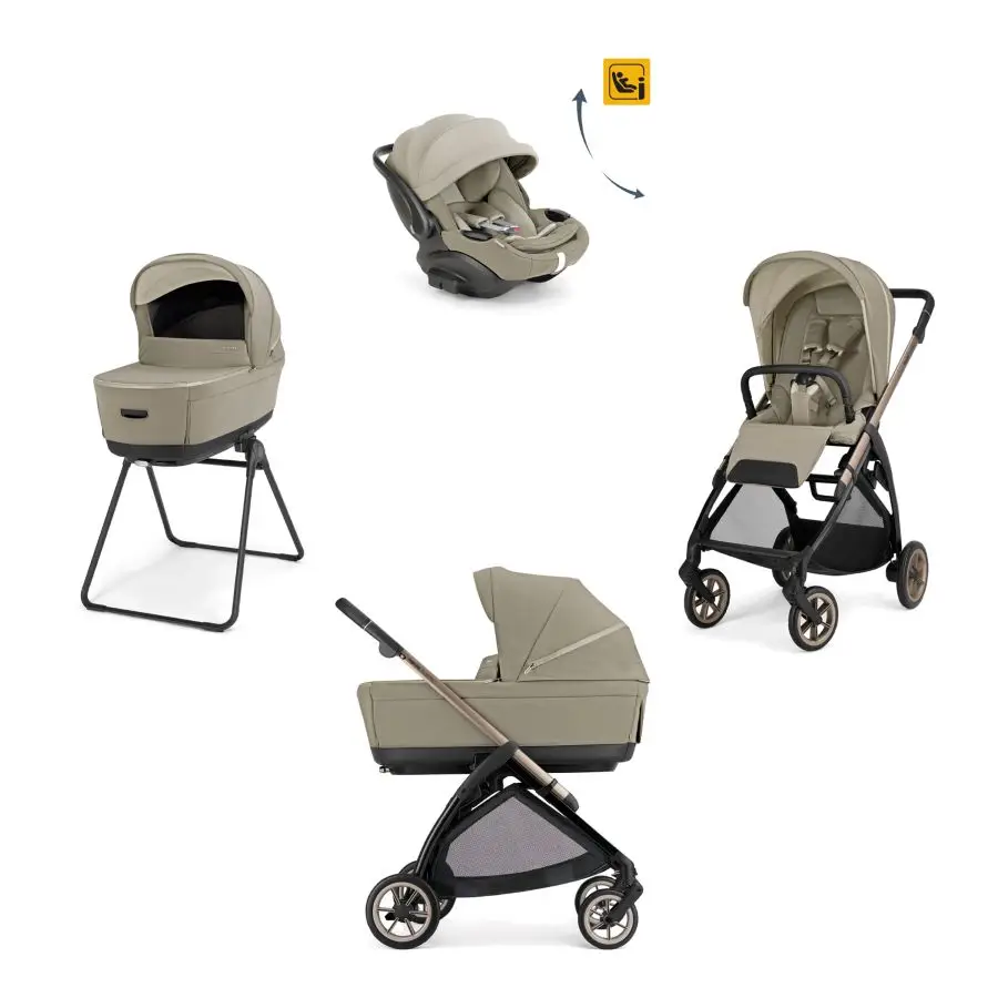 Inglesina Kočík Electa Darwin Recline Evo 4v1 2026 Hangar Beige