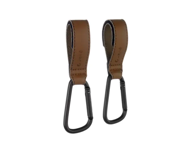 JANE Úchyty na kočík 2 ks Brown