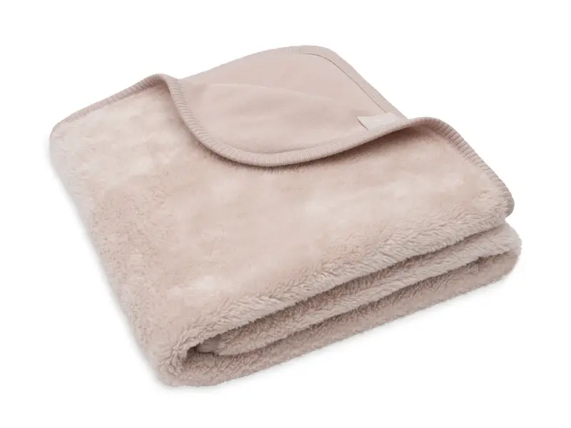 Jollein Deka 75x100cm Basic Sherpa Silk Rose