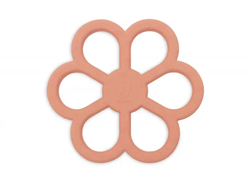 Jollein Hryzátka silikónové Flowers Coral Rose