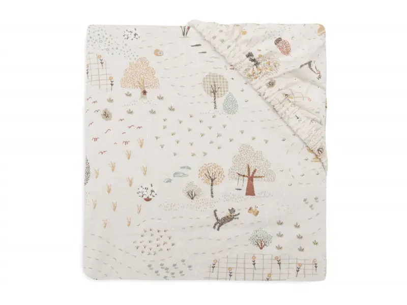 Jollein Napínacia plachta 120x60 cm Tiny Park