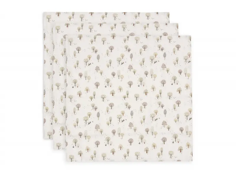 Jollein Plienky 3 ks 70x70 cm Tiny Park